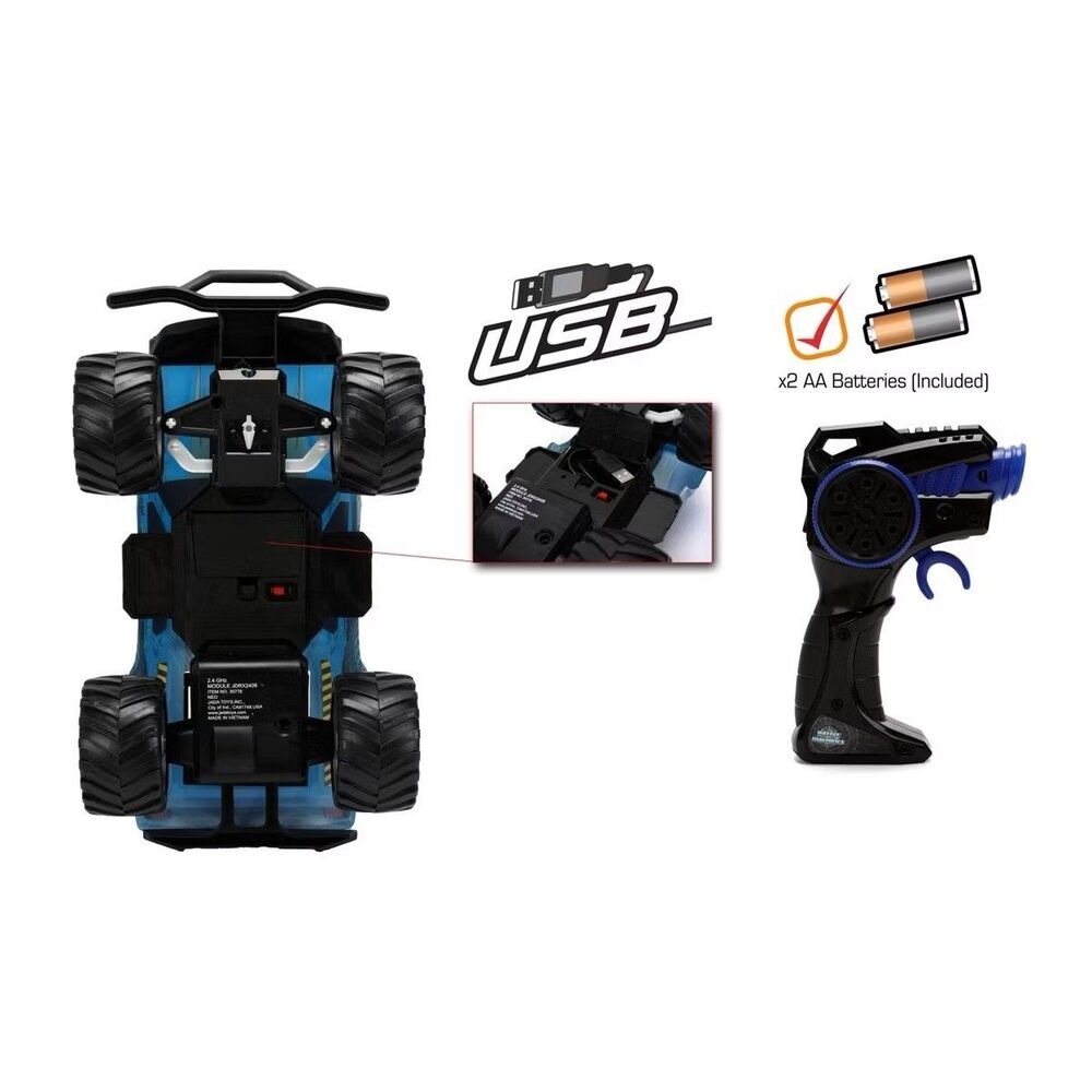 Battle Machines RC Remote Control Cars 2-Pack Off-Road Vehicle Toy Set NEW - Picture 3 of 7